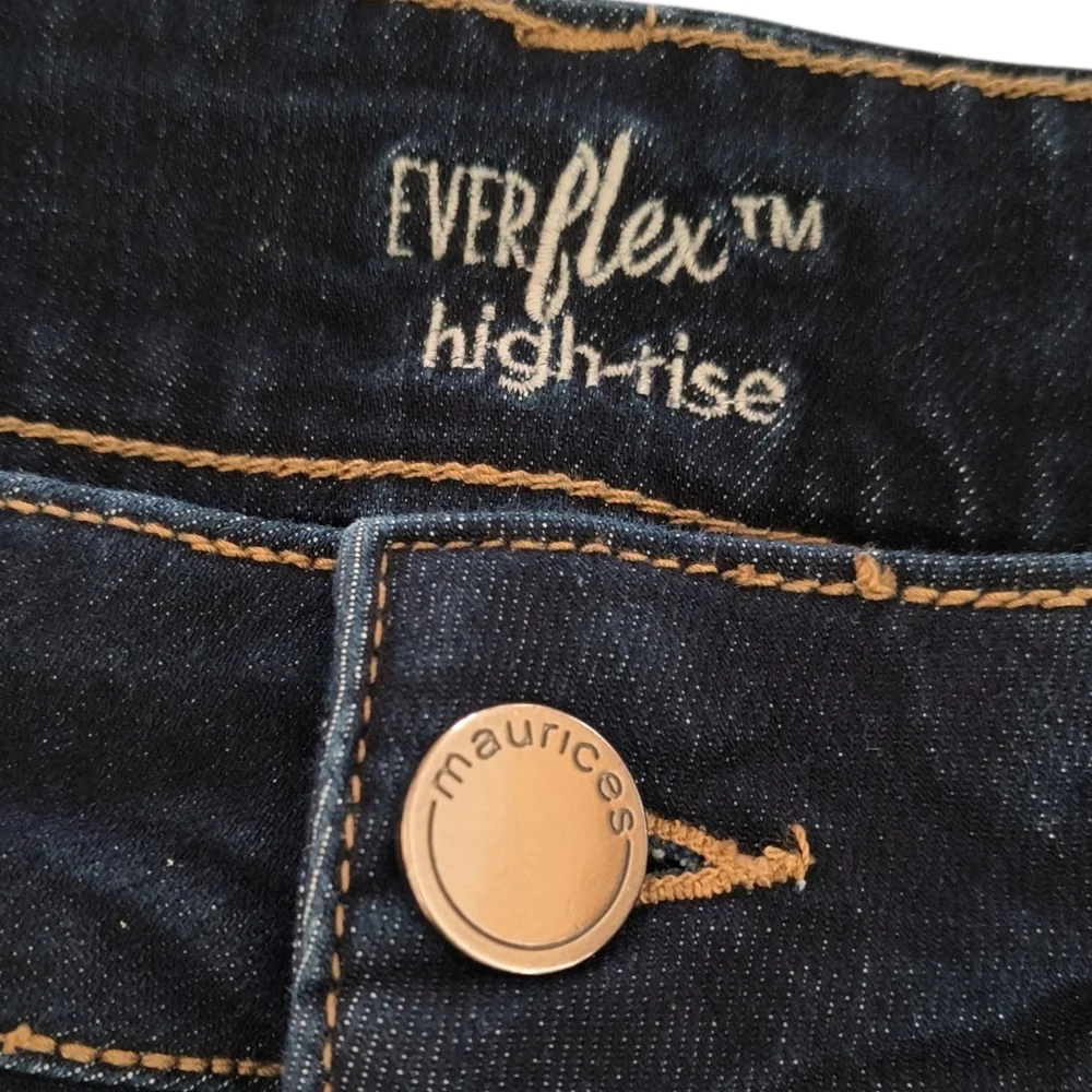 Maurices Everflex High-Rise Skinny Jeans Size 24W Long
